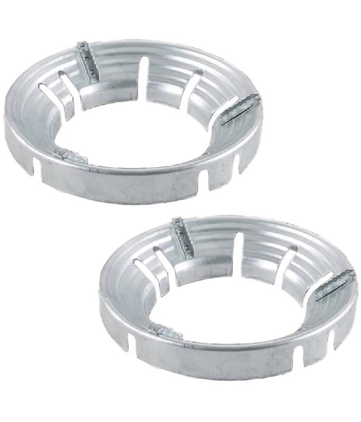 RAMDEV ENTERPRISE Gas Saver Burner Stand Gas Chula Burner Gas Stove Burner Stand Jali Ring Fire & Windproof Energy Saving, Gas Chula Support Stand 4 Legs Supported For Indian Gas 0.7mm (Pack Of 2)(SILVER). RAMDEV ENTERPRISE Gas Saver Burner Stand Gas Chula Burner Gas Stove Burner Stand Jali Ring Fire & Windproof Energy Saving, Gas Chula Support Stand 4 Legs Supported For Indian Gas 0.7mm (Pack Of 2)(SILVER).