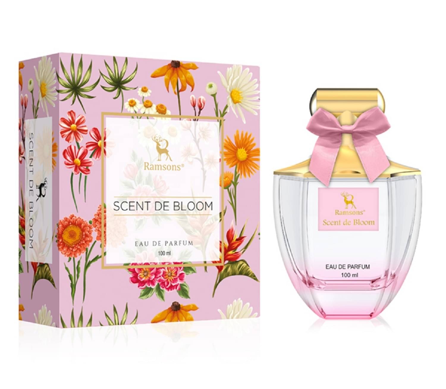 Ramsons - SCENT DE BLOOM Eau De Parfum Perfume For Women Long Lasting Perfume 100 ml (Pack of 1) Ramsons - SCENT DE BLOOM Eau De Parfum Perfume For Women Long Lasting Perfume 100 ml (Pack of 1)