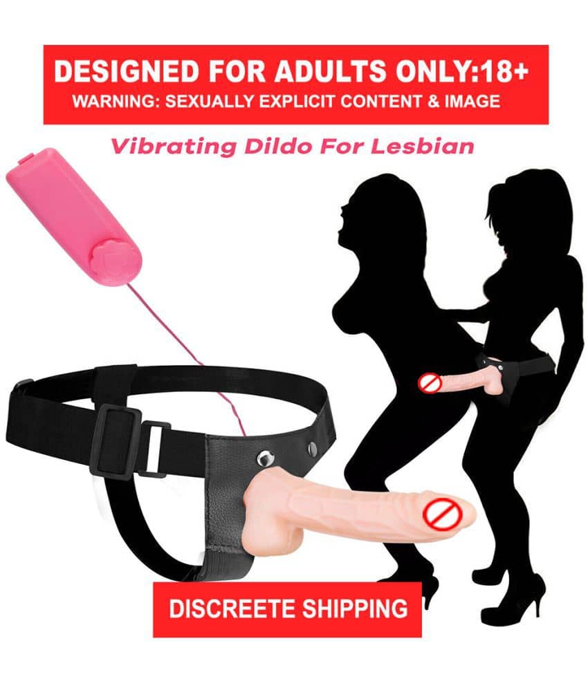 Strap On G-spot Suction Cup Harness Dildo Clit Anal Lesbian Vibrator Women hollow dildos sexy toys women