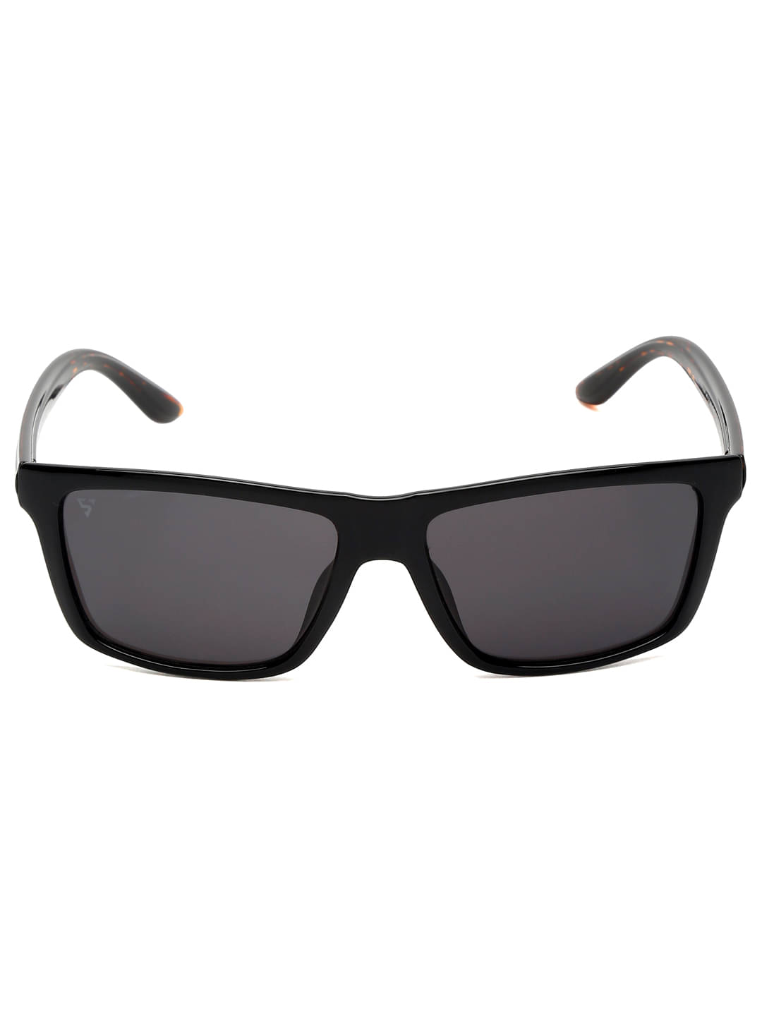     			Sunnies Black Rectangular Sunglasses ( Pack of 1 )