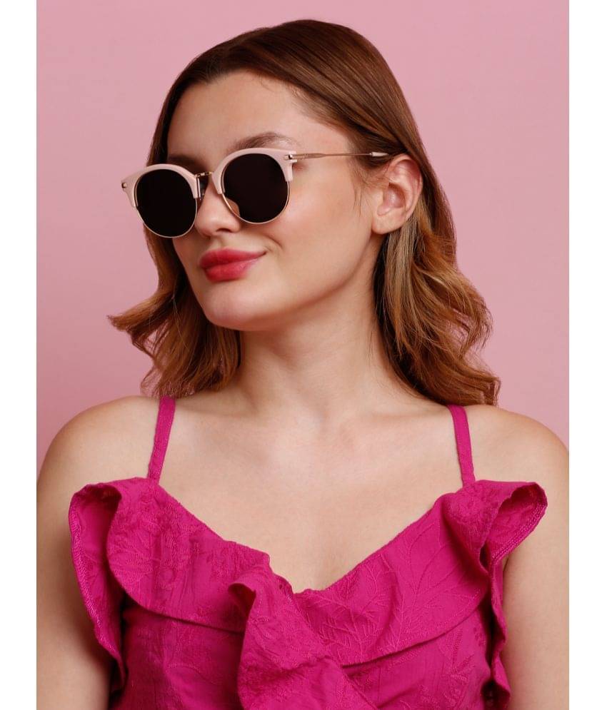     			Sunnies Pink Round Sunglasses ( Pack of 1 )