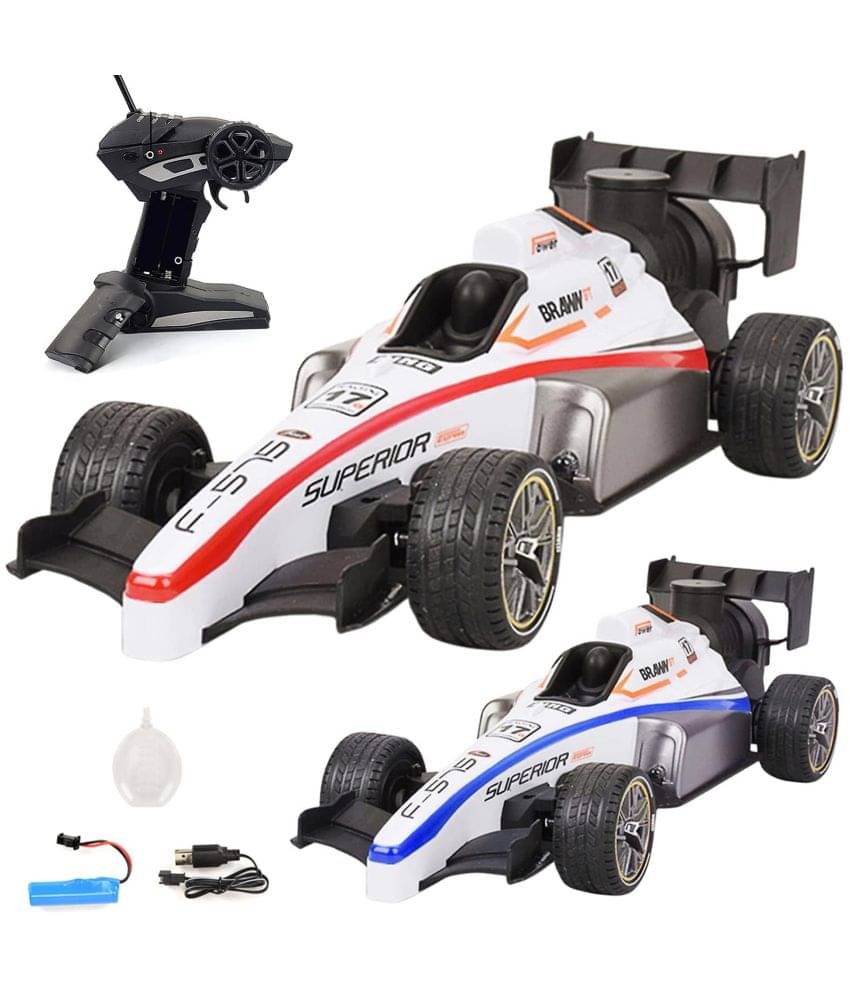     			TOY DEKHO High Speed RC Car Remote Control 2WD F1 Car for Boys Remote Car for Kids 5+ Years Scale 1:14 Big Formula Car with Light & Rechargeable