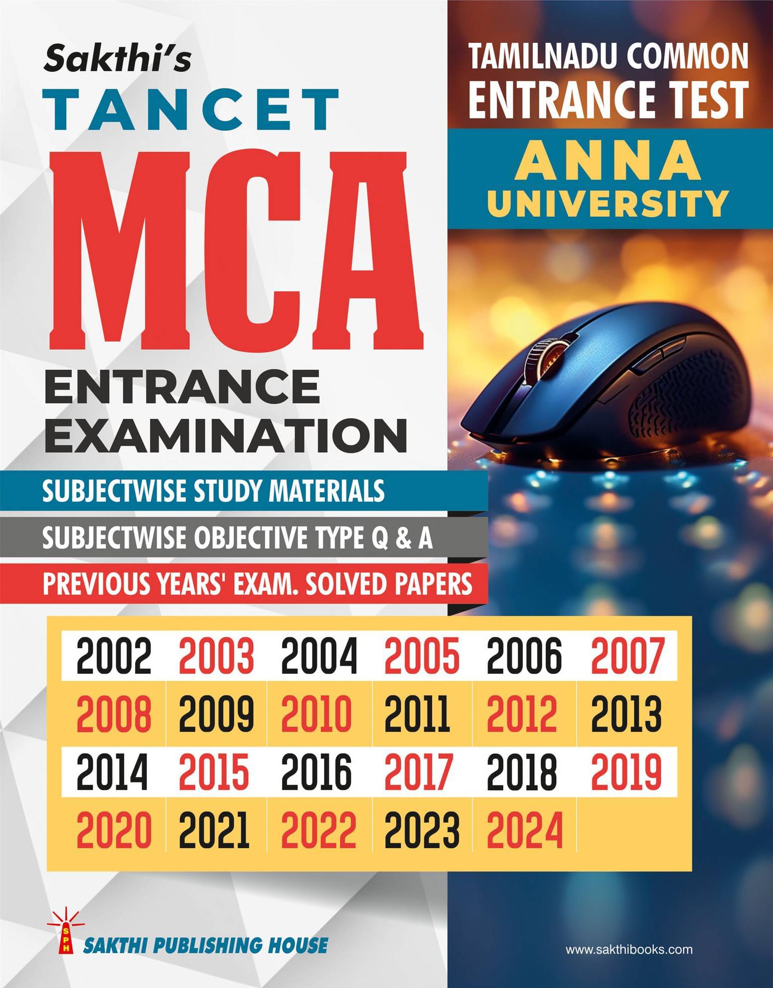     			Tancet MCA Entrance Examination Superior Guide English