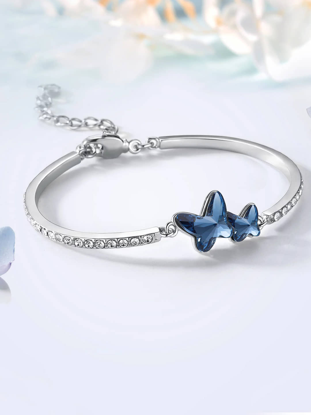 YOUBELLA Blue Bracelet ( Pack of 1 ) - Bangles & Bracelets | Buy online on ZillyBuy