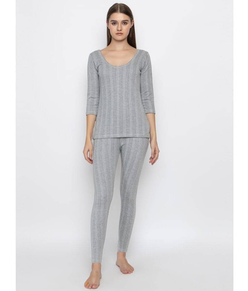 Zeffit Cotton Thermal Sets - Grey Pack of 1 Zeffit Cotton Thermal Sets - Grey Pack of 1