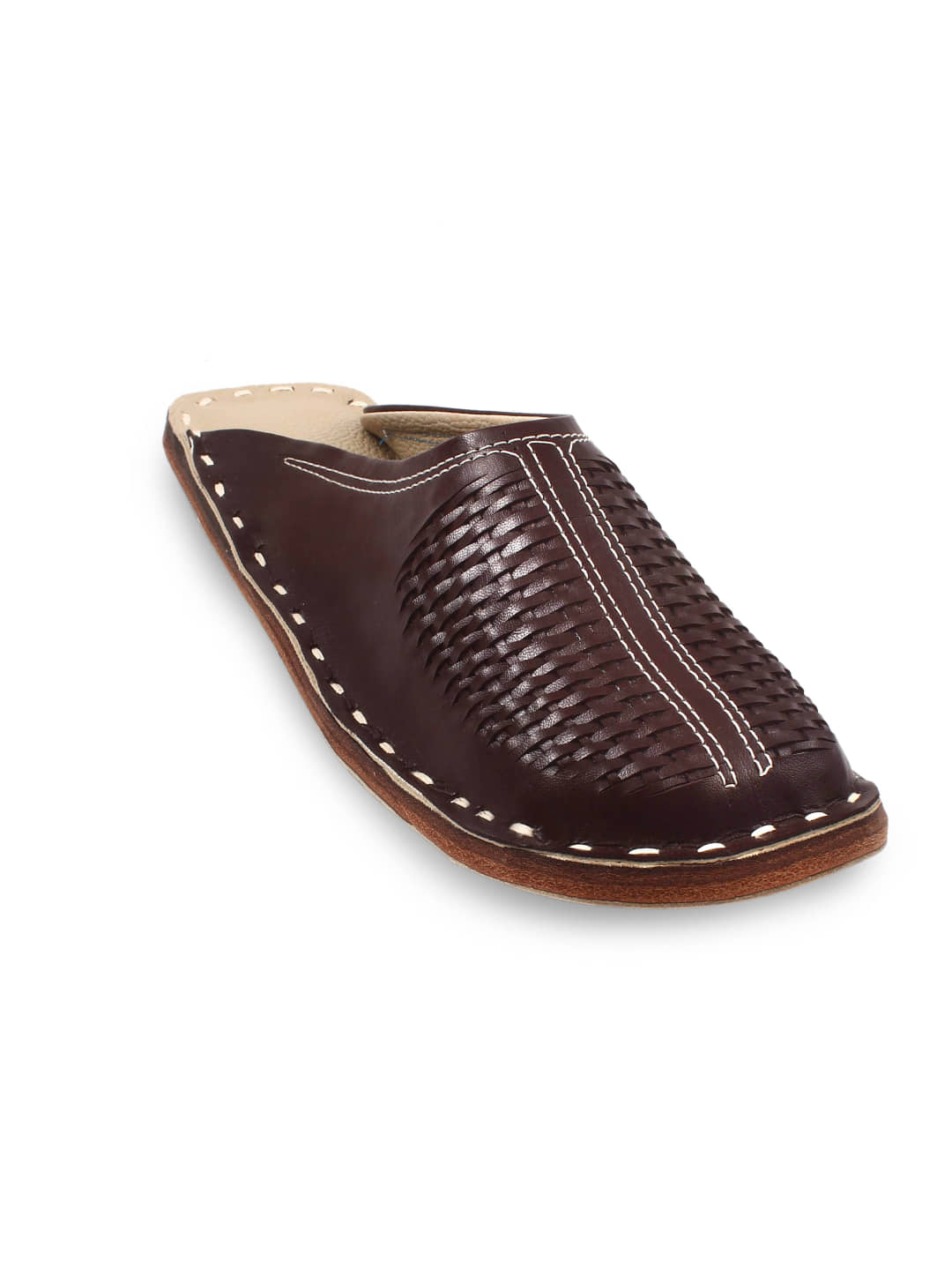 rajeraj Brown Men's Mule - Ethnic Shoes | Buy online on ZillyBuy