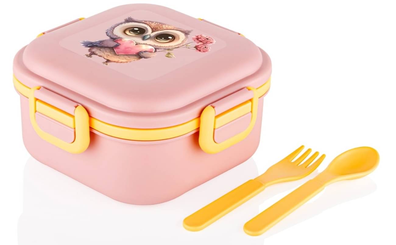     			Dark Sun Kitchenware 2 Layer 4 Sec. School/Office Plastic Lunch Box 1 - Container ( Pack of 1 )