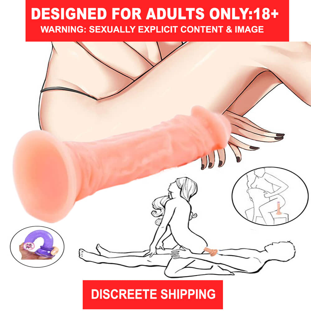 Dildo With Suction Base Skin Color For Women 9 Inches