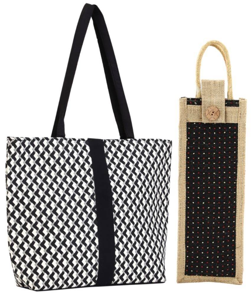     			ENSAC Handheld Cotton Set of 2 ( Black )