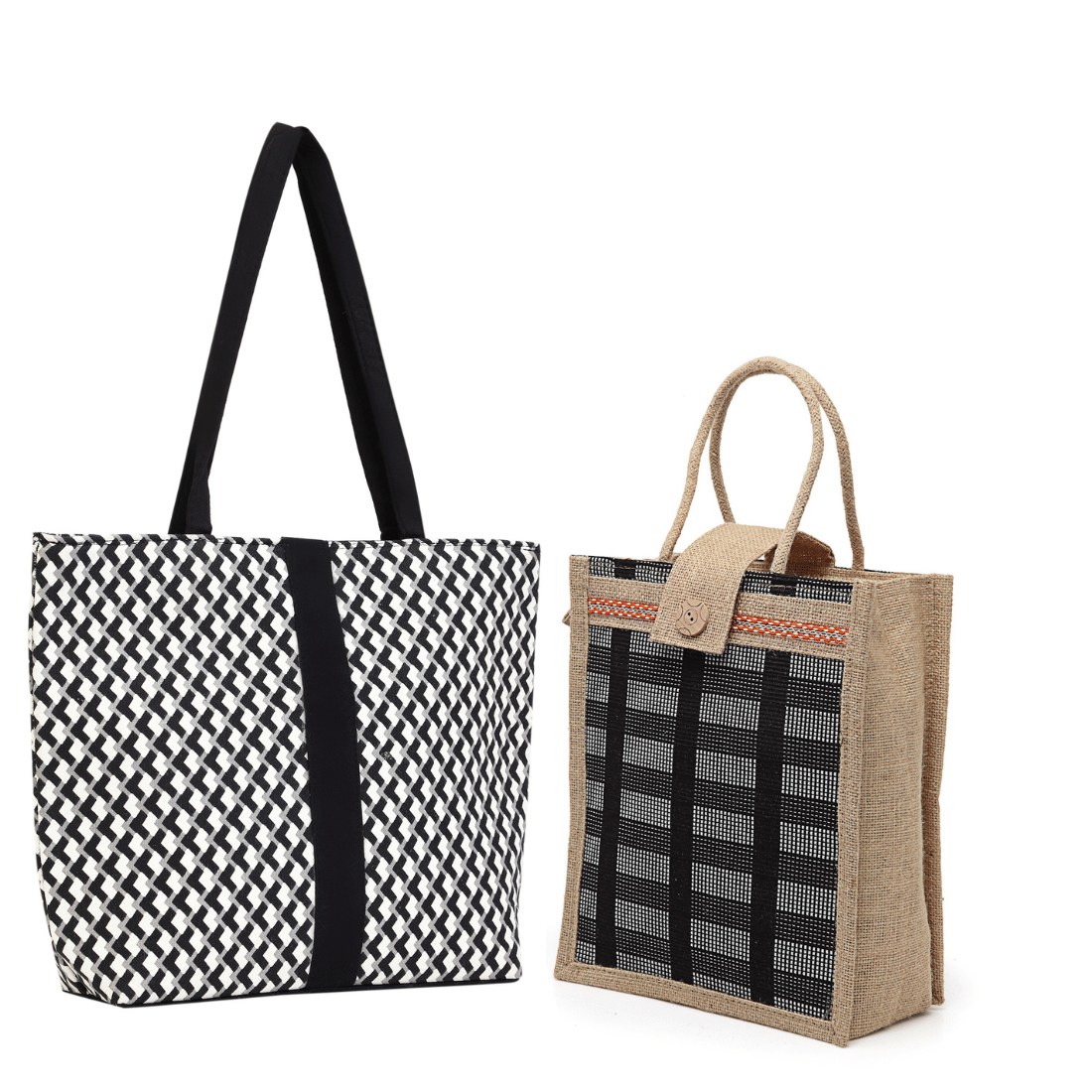     			ENSAC Handheld Cotton Set of 2 ( Black )