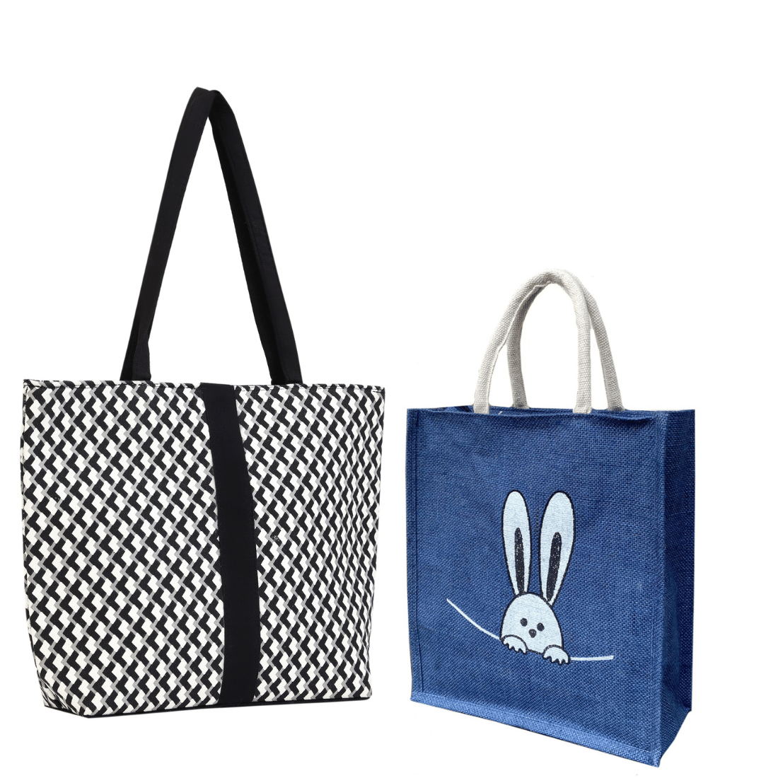     			ENSAC Handheld Cotton Set of 2 ( Blue )