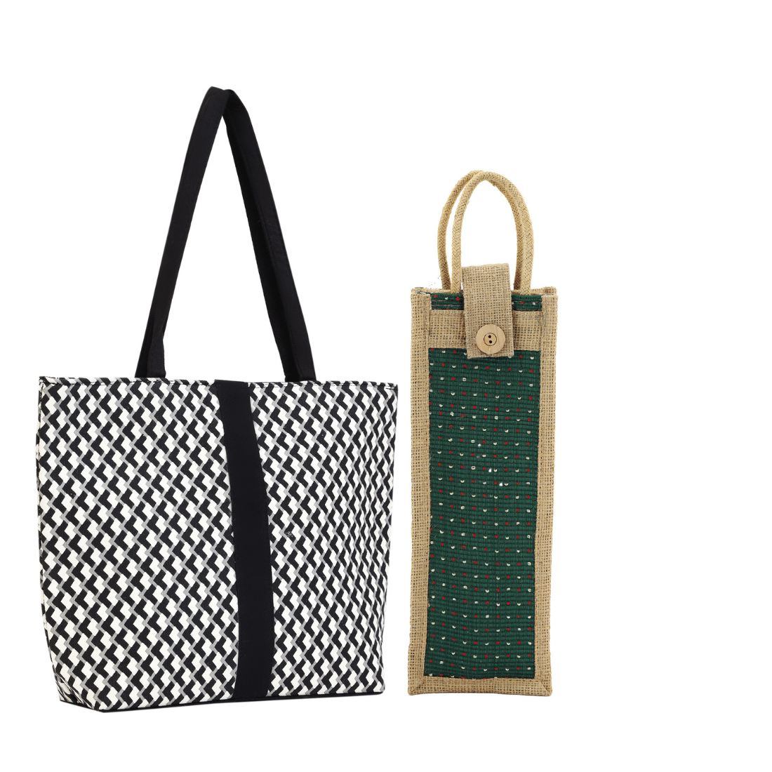     			ENSAC Handheld Cotton Set of 2 ( Green )
