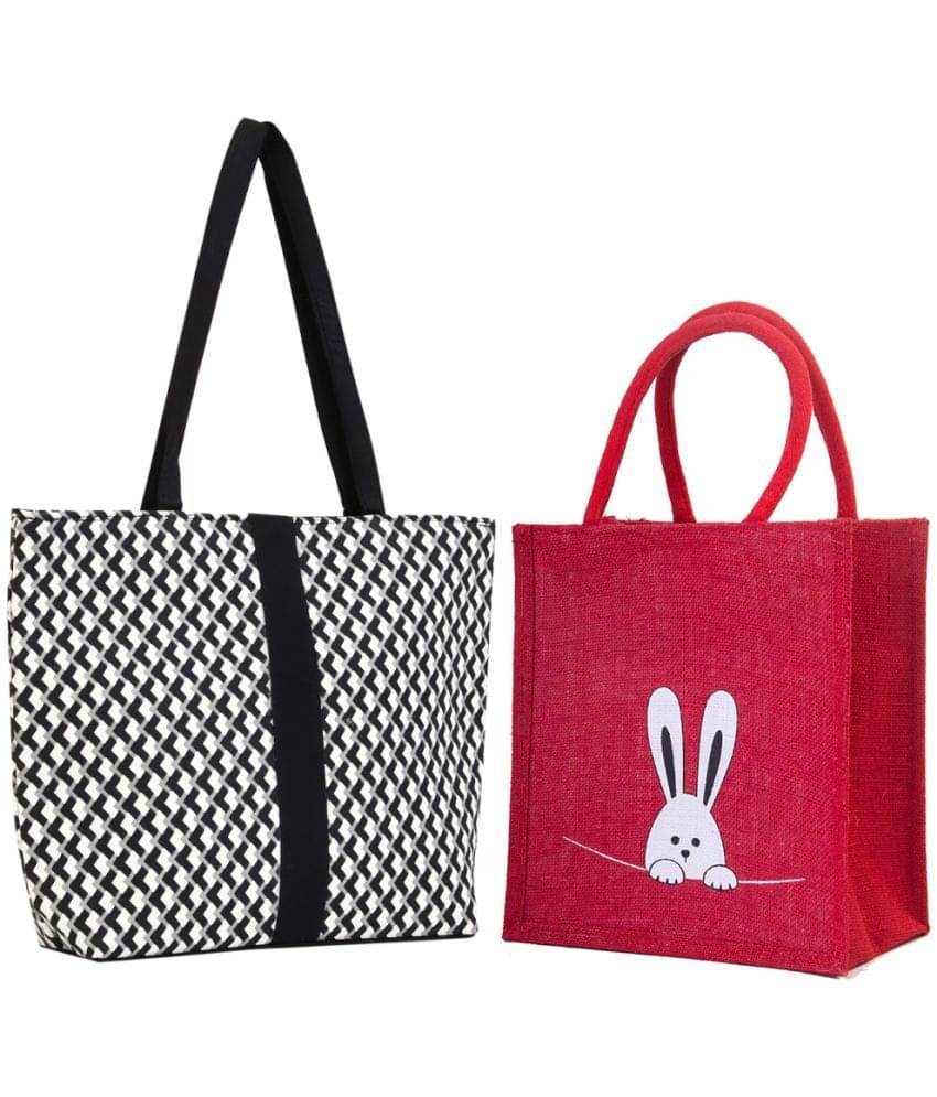    			ENSAC Handheld Cotton Set of 2 ( Red )