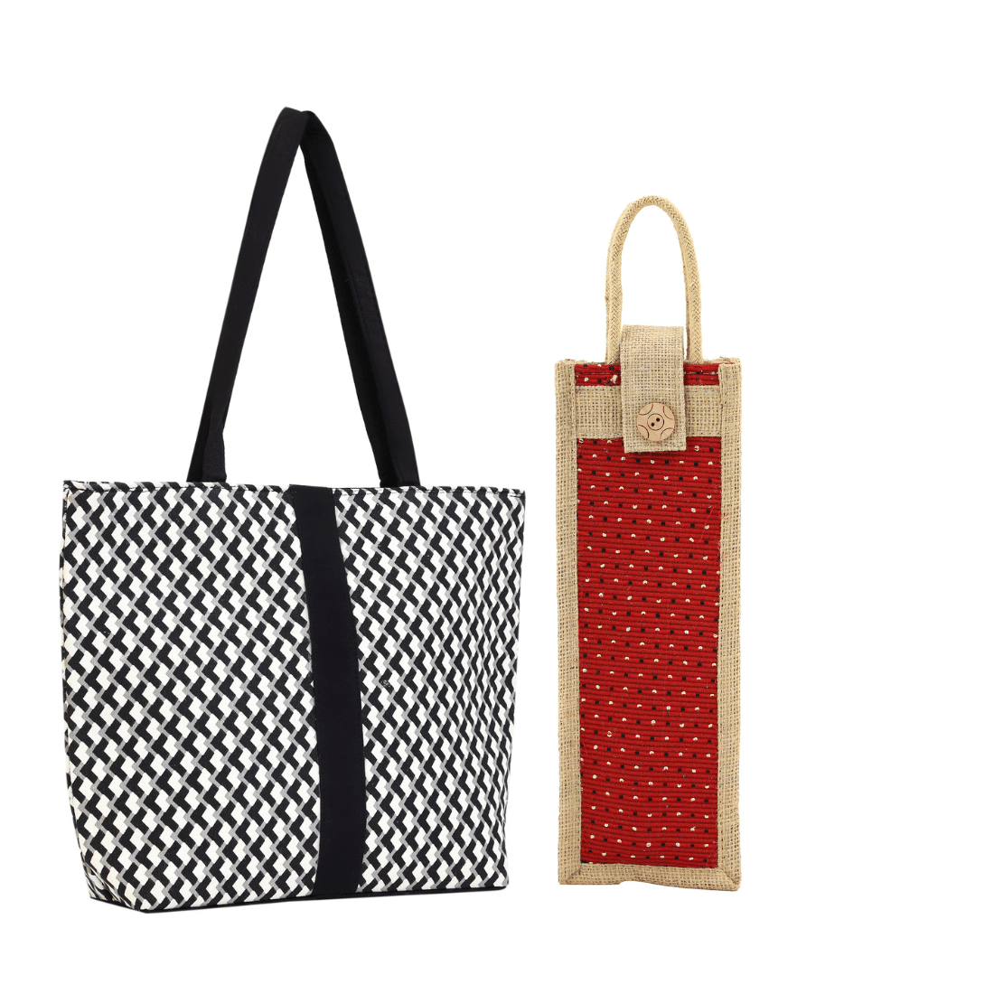     			ENSAC Handheld Cotton Set of 2 ( Red )