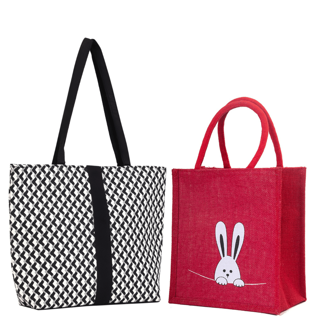    			ENSAC Handheld Cotton Set of 2 ( Red )