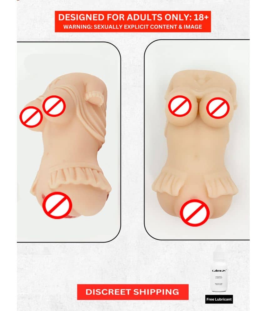 Half Body Mini Doll Silicone Pocket Pussy Sex Doll With Breast And Anal For Masturbation Toy By TENDENZ