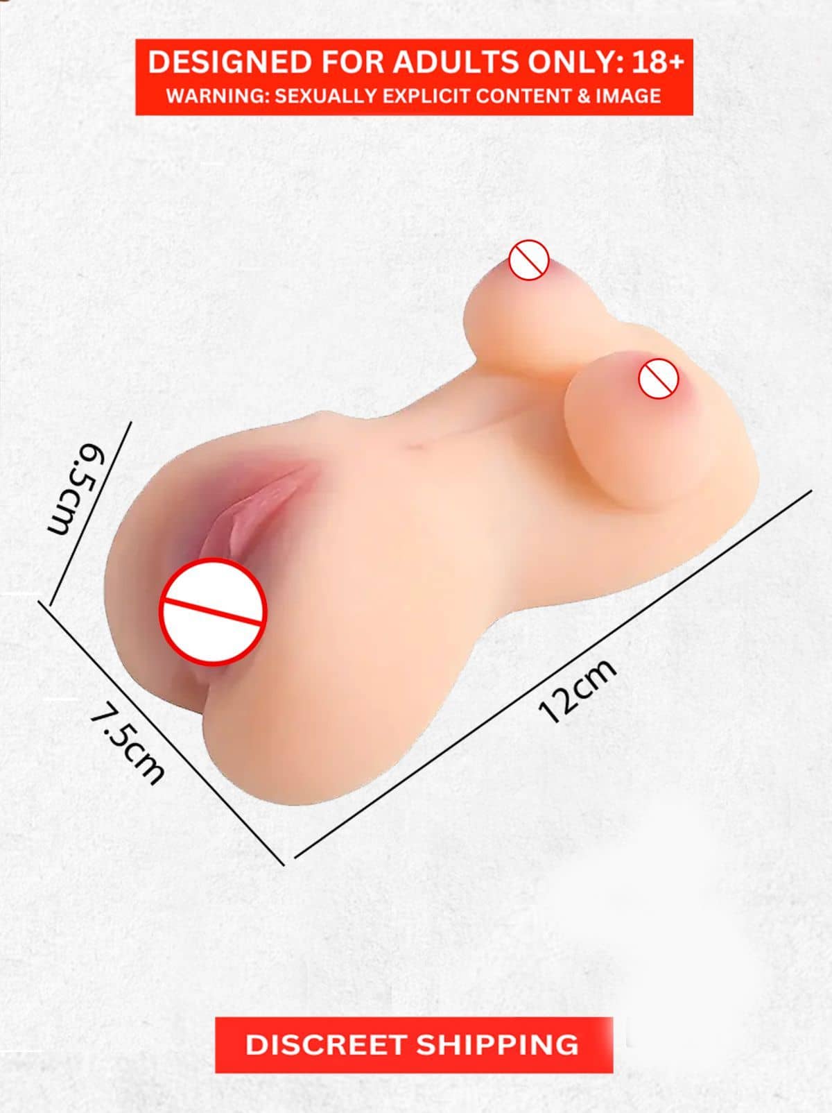 Half Body Mini Doll Silicone Pocket Pussy Sex Doll With Breast And Anal For  Masturbation Toy silicon pussy for men