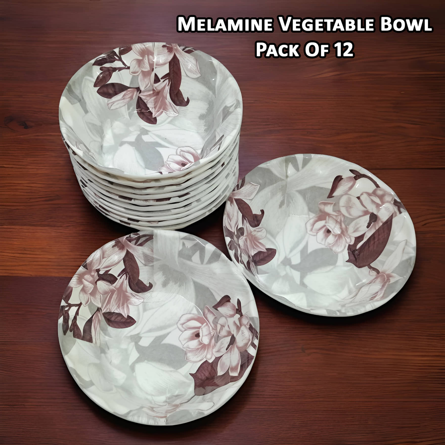 Inpro Melamine Vegetable Bowl 200 mL ( Set of 12 )