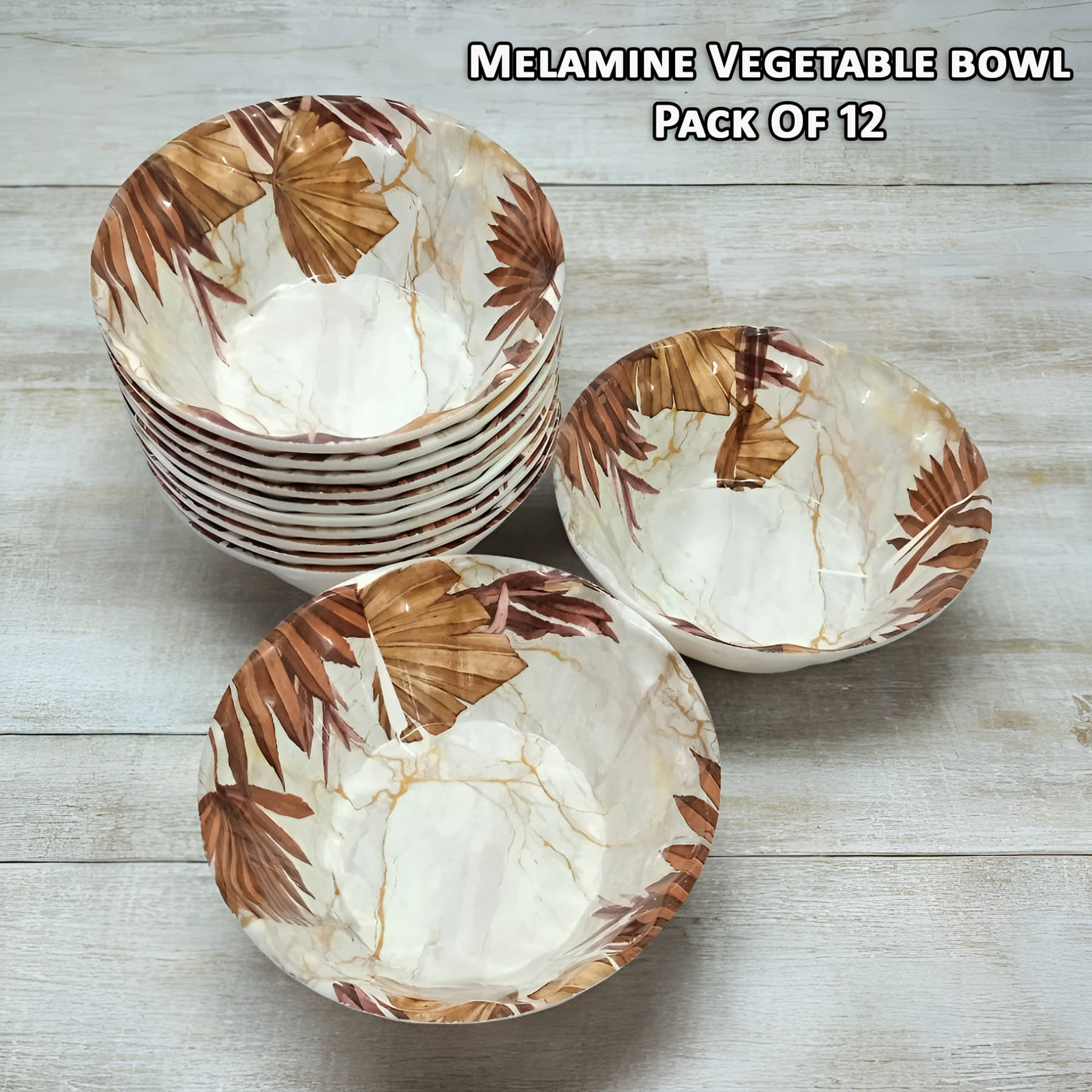 Inpro Melamine Vegetable Bowl 200 mL ( Set of 12 )