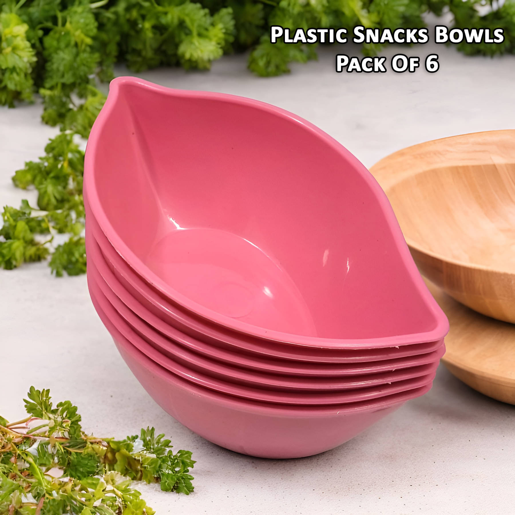 Inpro Plastic Snacks Bowl 120 mL ( Set of 6 ) Inpro Plastic Snacks Bowl 120 mL ( Set of 6 )