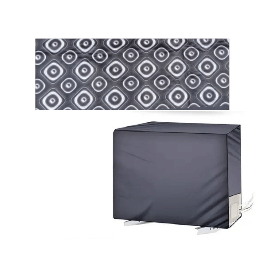 KALRA MAGIC Single Polyester Black AC Cover for 1.5 Ton Split AC KALRA MAGIC Single Polyester Black AC Cover for 1.5 Ton Split AC