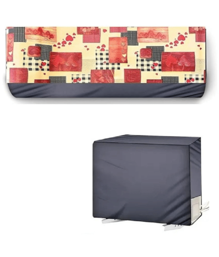 KALRA MAGIC Single Polyester Yellow AC Cover for 1.5 Ton Split AC KALRA MAGIC Single Polyester Yellow AC Cover for 1.5 Ton Split AC