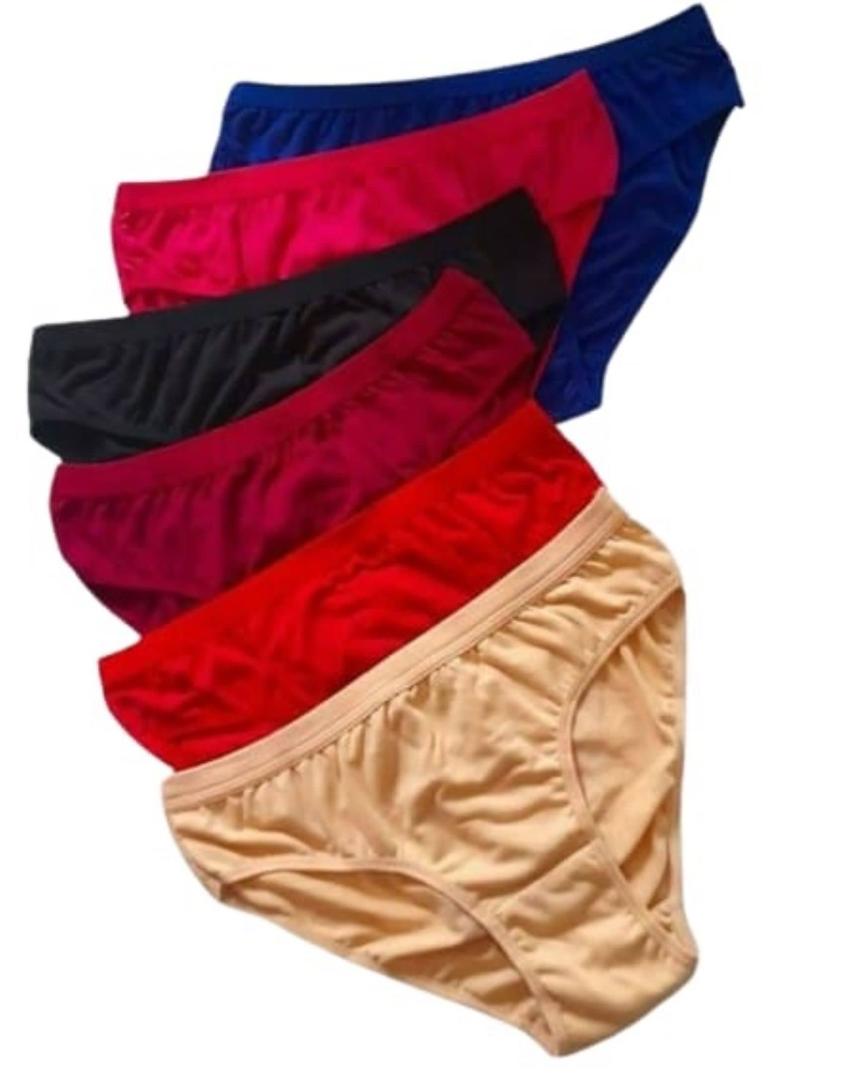 MULTI COLOUR PANTIES PACK OF 6