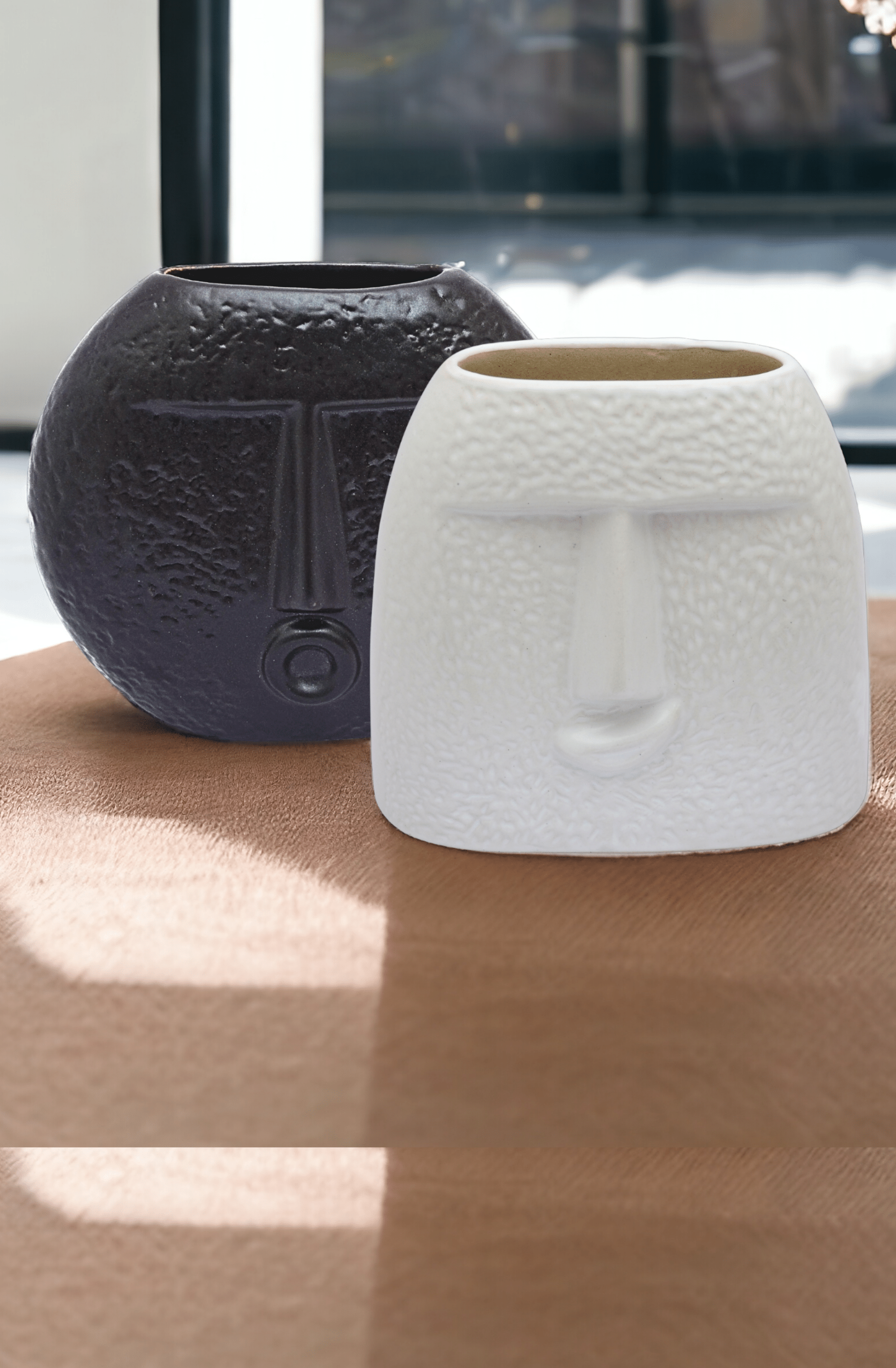     			Malaikah Ceramic Table Vase 15 cms - Pack of 2