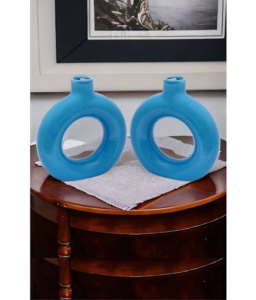     			Malaikah Ceramic Table Vase 20 cms - Pack of 2