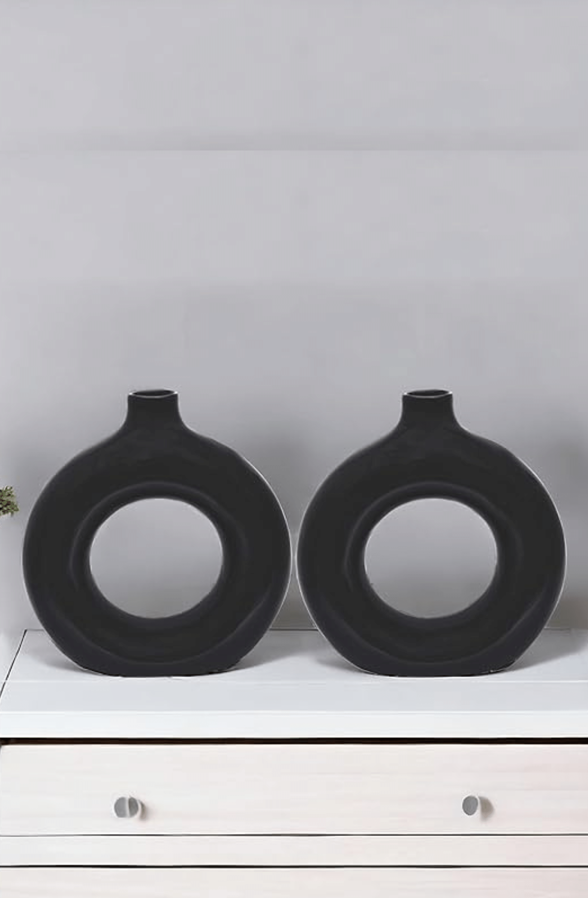     			Malaikah Ceramic Table Vase 20 cms - Pack of 2