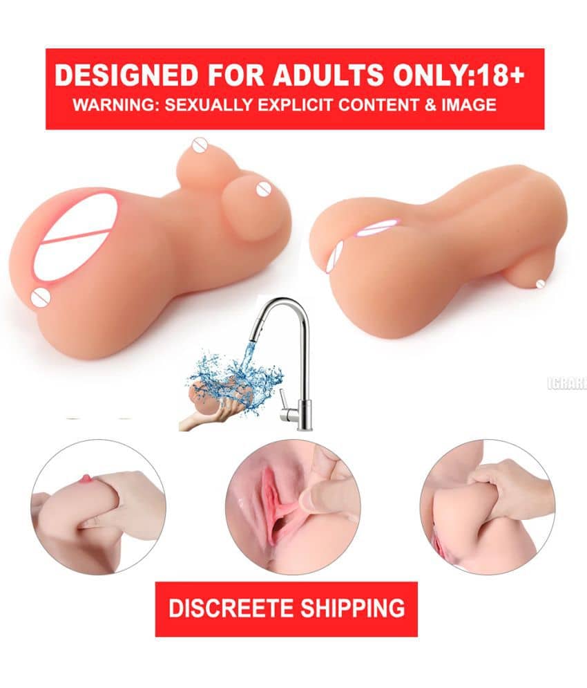 Mini Body Shape TPE Masturbator Sex Doll Fake Pussy Soft Boobs Fleshlight Sex Toys For Men sex tantra sex doll Boobs sexy toys dolls