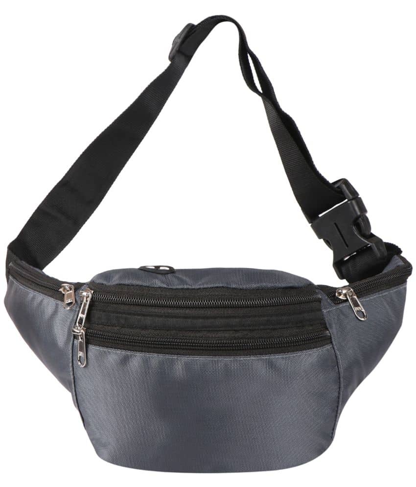 Nice Purse Polyester Grey Waist Pouch - Handbags | Buy online on ZillyBuy