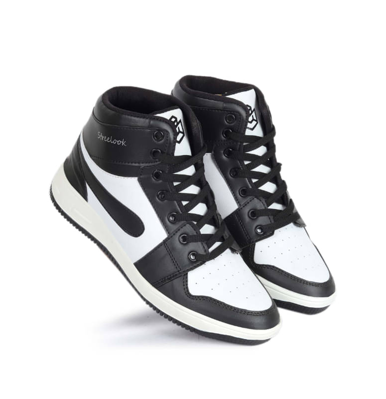 OVERSTAR CASUAL HIGH TOP SNEAKER FOR MEN'S & BOY'S Black Men's Sneakers OVERSTAR CASUAL HIGH TOP SNEAKER FOR MEN'S & BOY'S Black Men's Sneakers