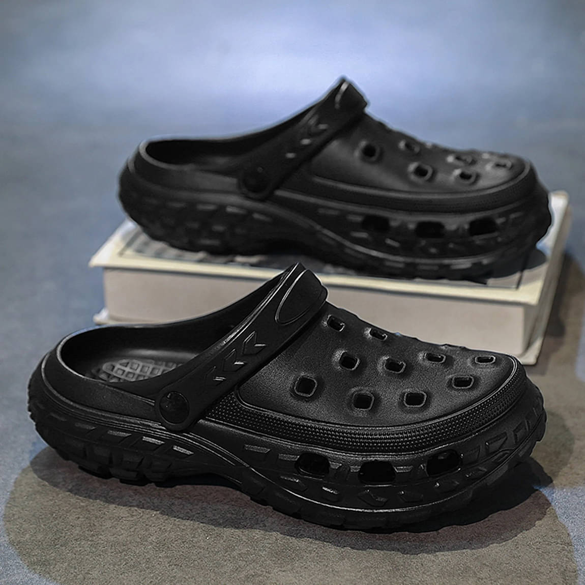 Secritas - Black Men's Clogs Secritas - Black Men's Clogs