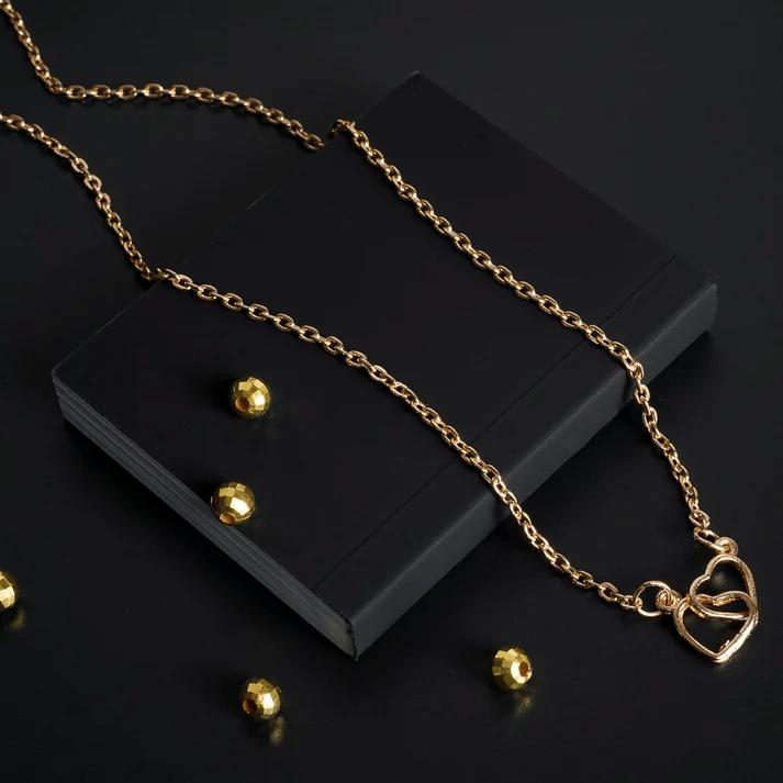 Sunhari Jewels Golden Pendant ( Pack of 1 )
