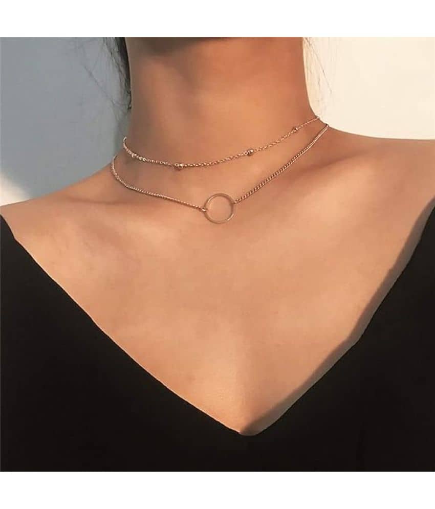 Sunhari Jewels Golden Pendant ( Pack of 1 )