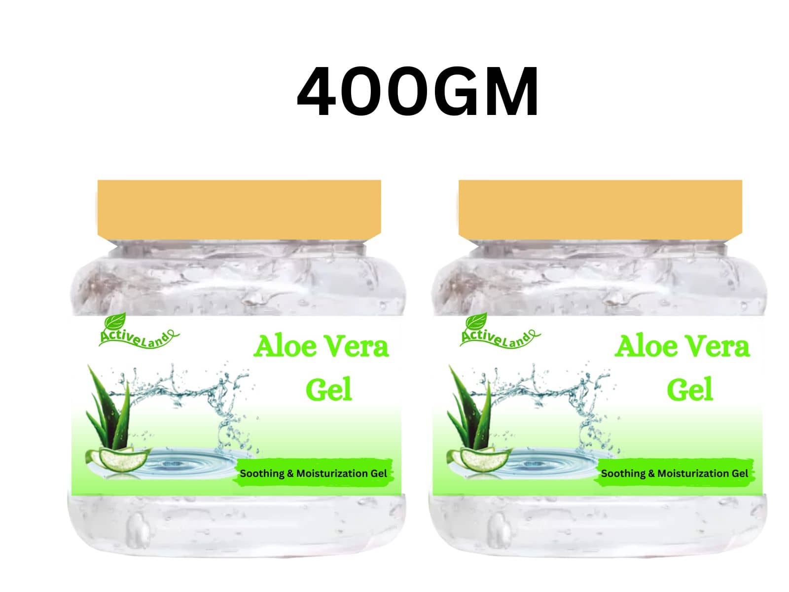 Aloevera Gel For Hair & Skin (Makes Skin Hydrated and Glowing & Repair Dull & Dry Hairs) 400GM