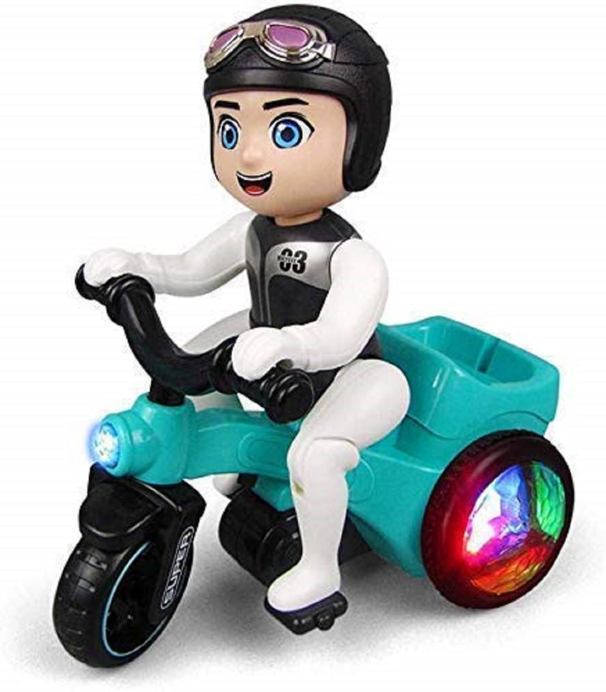 FEDIFU Electric Tricycle | Bicycle Stunt Toy for Kids with 360 Degree Rotating Stunt FEDIFU Electric Tricycle | Bicycle Stunt Toy for Kids with 360 Degree Rotating Stunt
