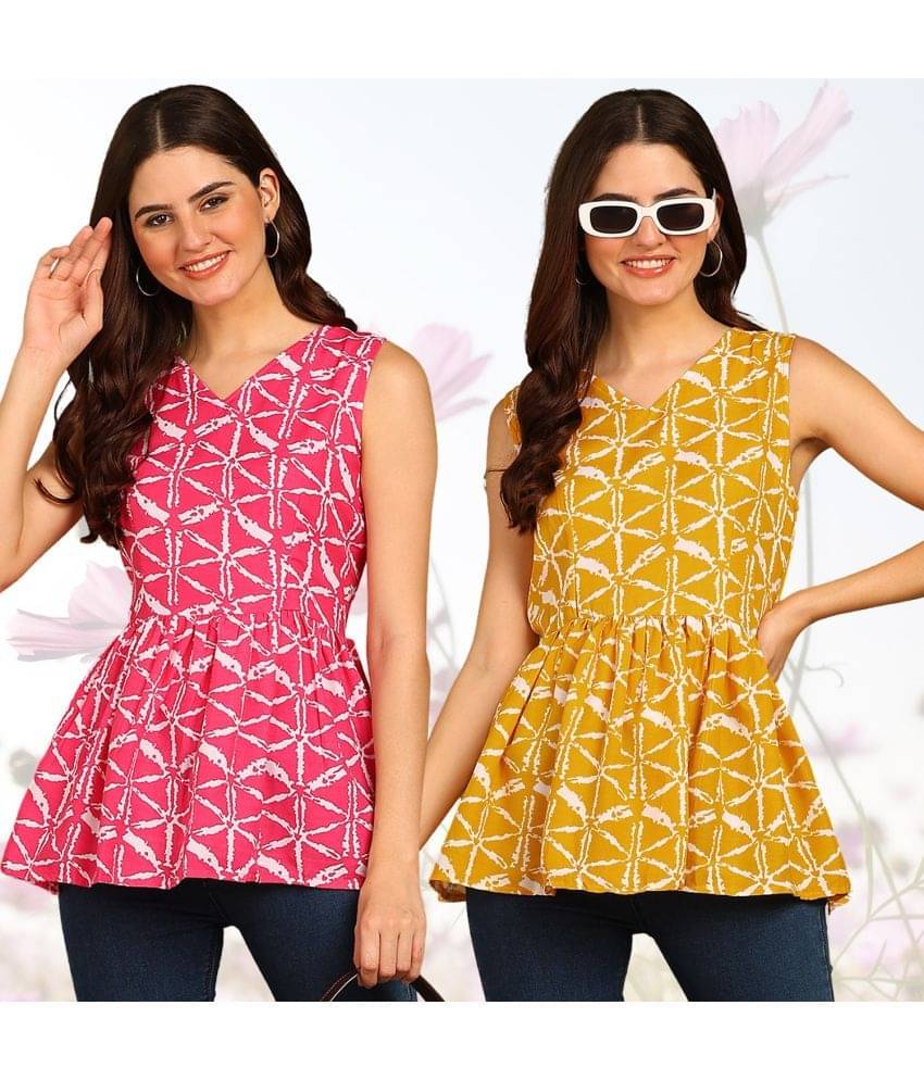 Hiva Trendz Women's Rayon A-Line Top ( Multicolor ) Hiva Trendz Women's Rayon A-Line Top ( Multicolor )