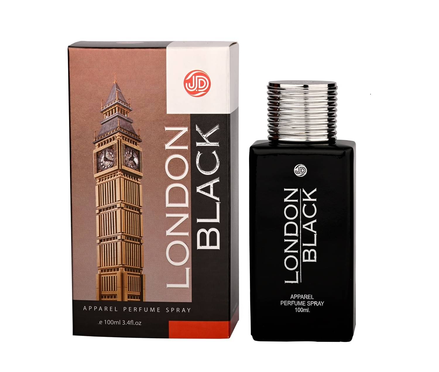     			JD INTERNATIONAL LONDON BLACK Apparel Perfume For Men & Women Perfume 100 ml (Pack of 1)