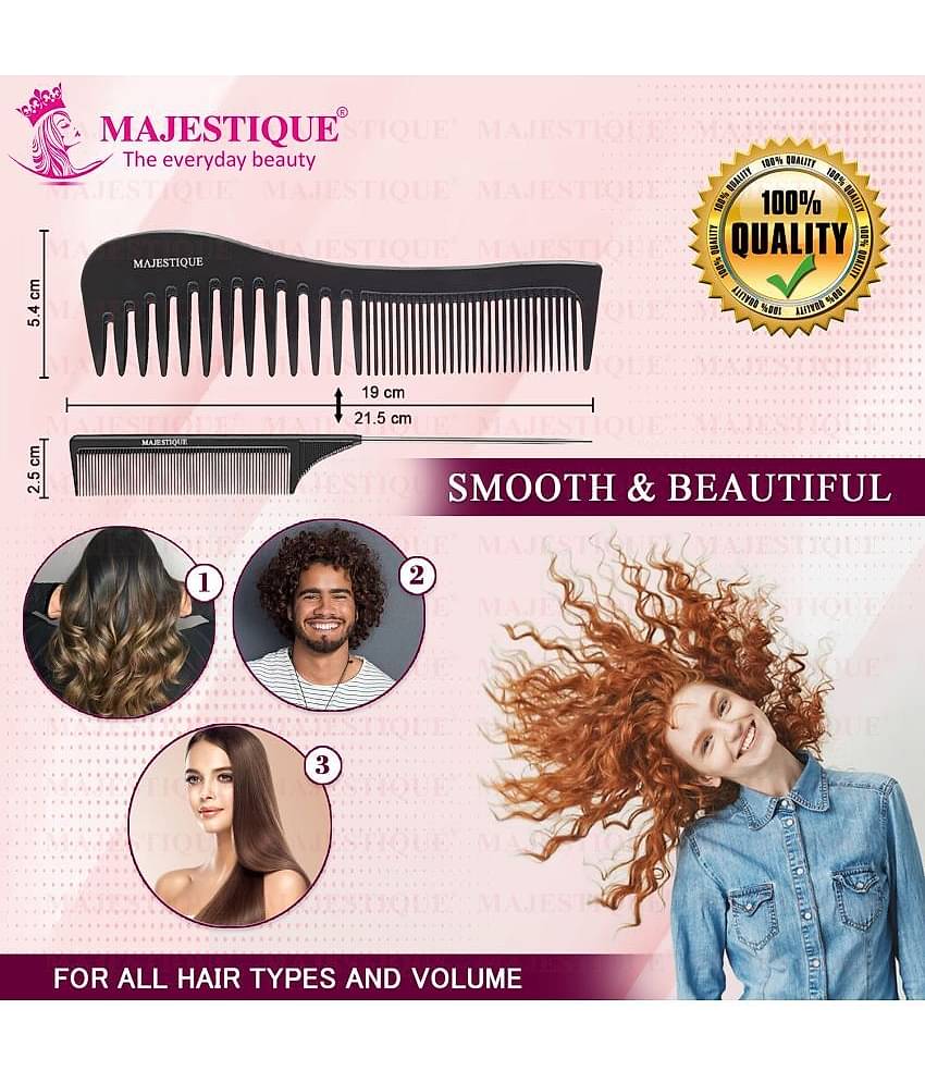 Majestique Purple Series Style Enhancer Hair Brush for Shaping & Defining for women and Men