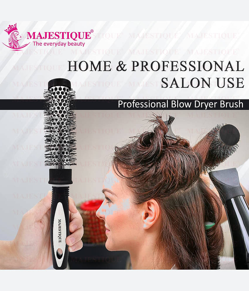 Majestique Professional Blow Dryer Brush for Blow Drying Roller Brush for Men and Women - 1 Pcs