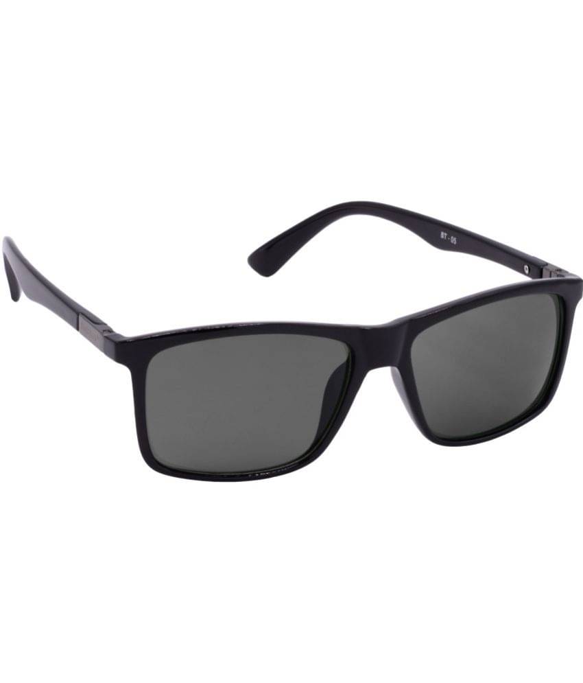 RED LEAF Black Rectangular Sunglasses ( Pack of 1 ) RED LEAF Black Rectangular Sunglasses ( Pack of 1 )