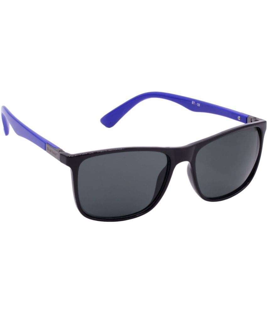 RED LEAF Black Rectangular Sunglasses ( Pack of 1 ) RED LEAF Black Rectangular Sunglasses ( Pack of 1 )