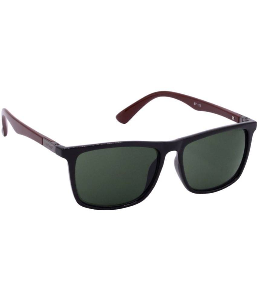 RED LEAF Black Rectangular Sunglasses ( Pack of 1 ) RED LEAF Black Rectangular Sunglasses ( Pack of 1 )