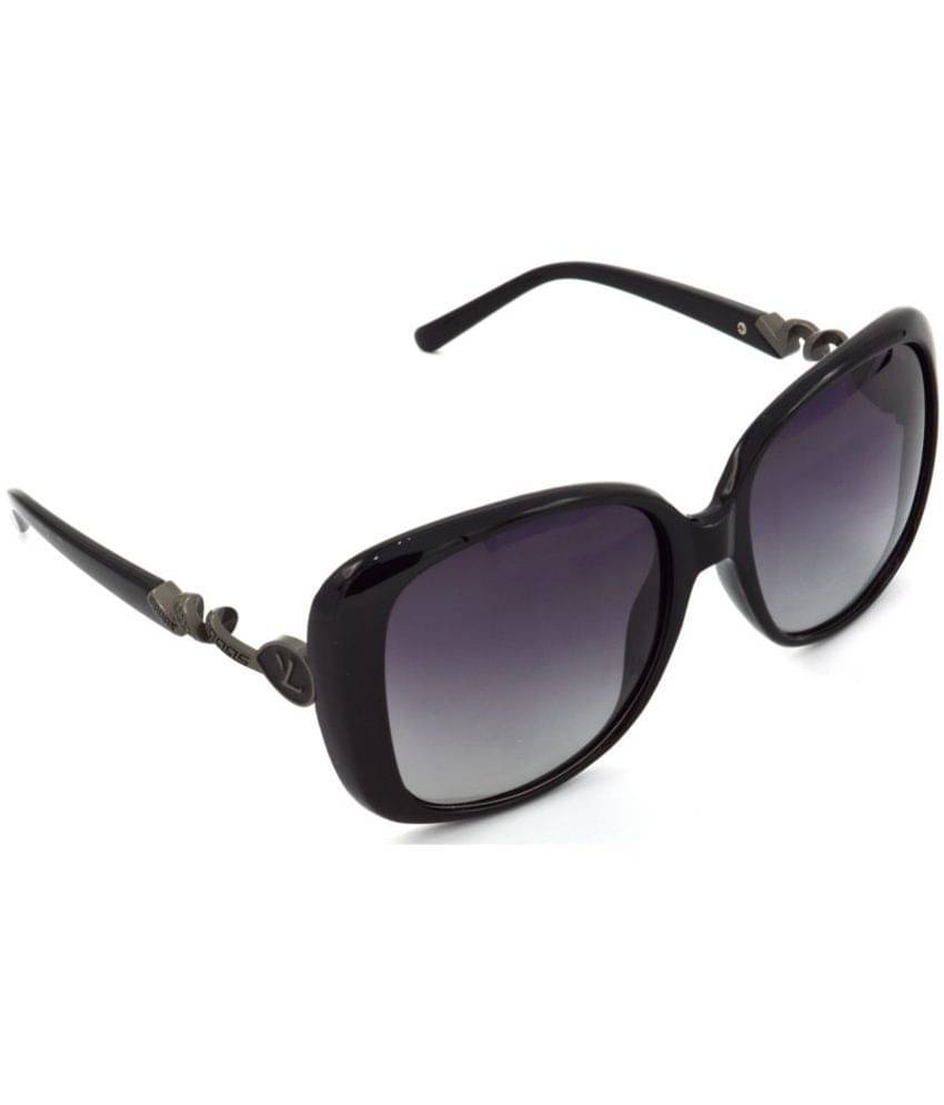 RED LEAF Black Rectangular Sunglasses ( Pack of 1 ) RED LEAF Black Rectangular Sunglasses ( Pack of 1 )