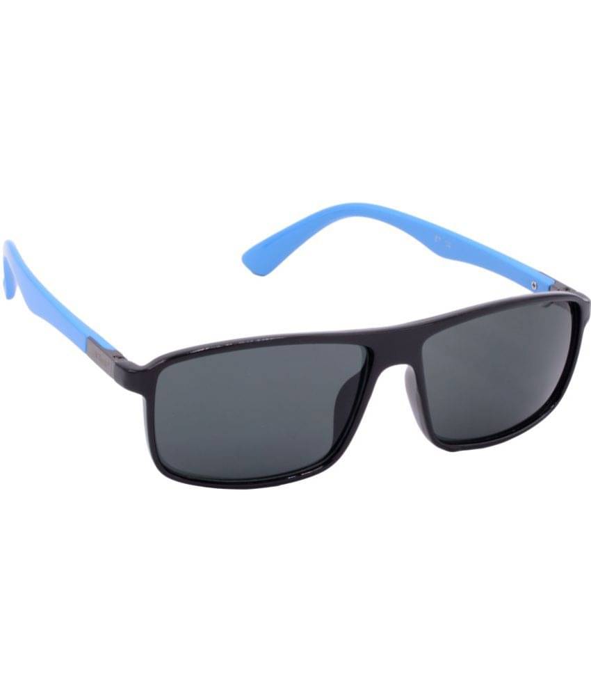 RED LEAF Black Rectangular Sunglasses ( Pack of 1 ) RED LEAF Black Rectangular Sunglasses ( Pack of 1 )