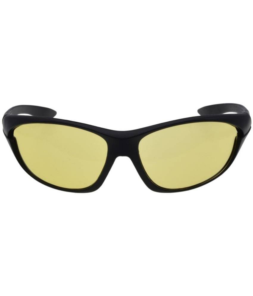    			RED LEAF Black Wrap Around Sunglasses ( Pack of 1 )