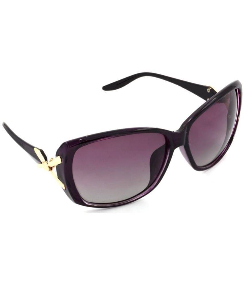 RED LEAF Purple Rectangular Sunglasses ( Pack of 1 ) RED LEAF Purple Rectangular Sunglasses ( Pack of 1 )