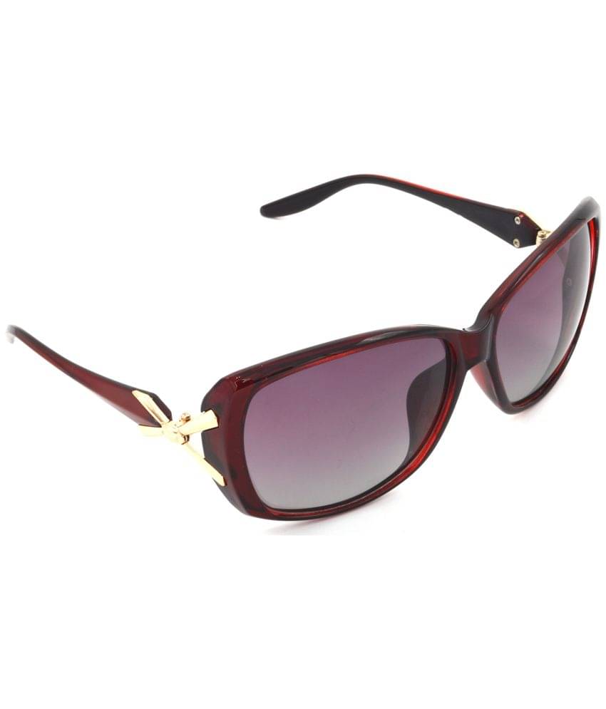 RED LEAF Red Rectangular Sunglasses ( Pack of 1 ) RED LEAF Red Rectangular Sunglasses ( Pack of 1 )
